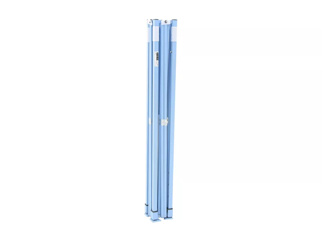 Tente de réception pliable escamotable 4 parois latérales vert