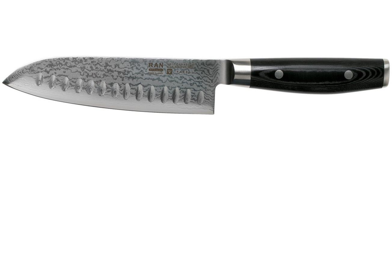 Yaxell Ran 36018 santoku met kuiltjes 16.5 cm