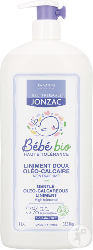 Jonzac Eau Thermale Bébé Liniment Doux Oleo-Calcaire Flacon 1l