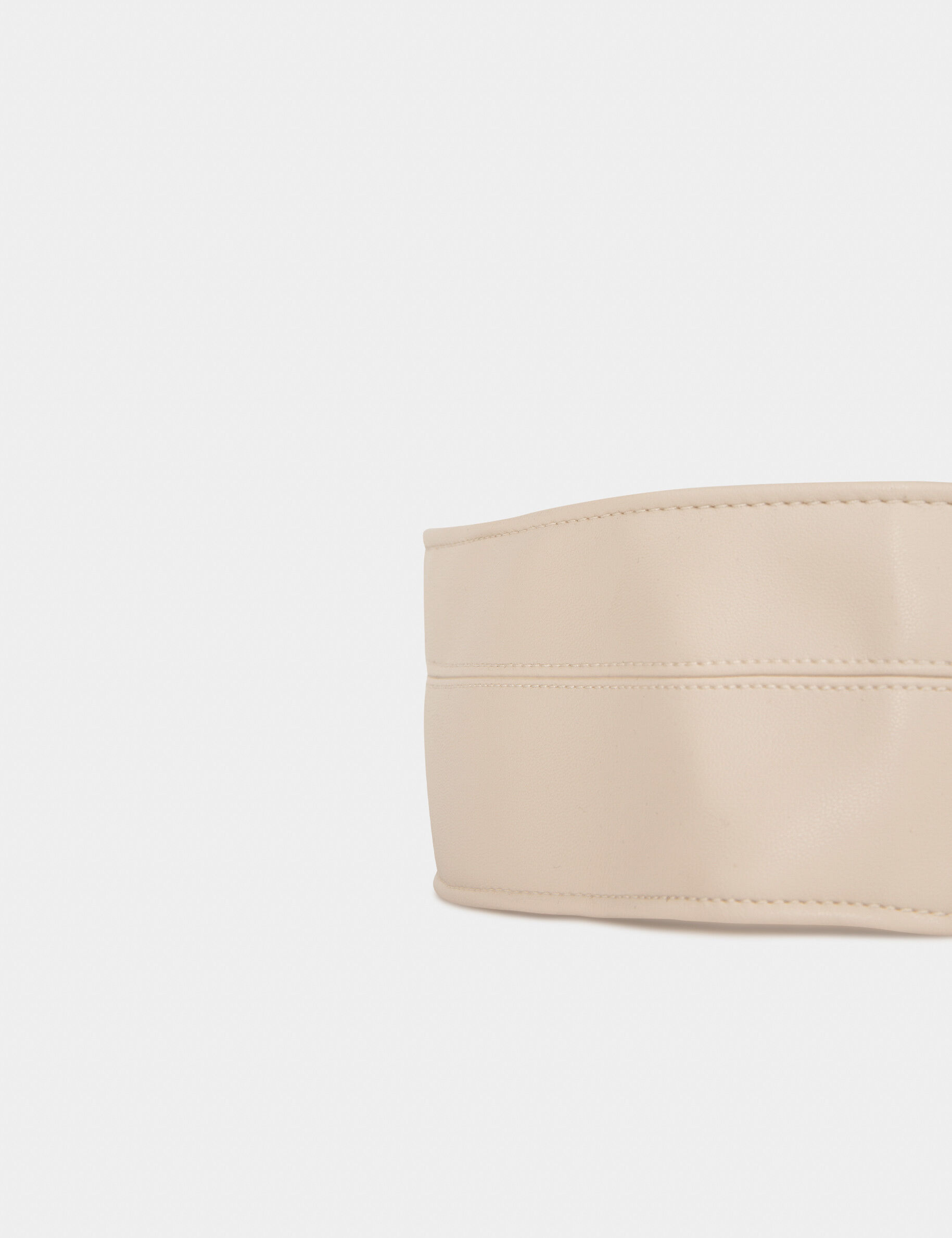Ceinture obi nouée beige femme - beige