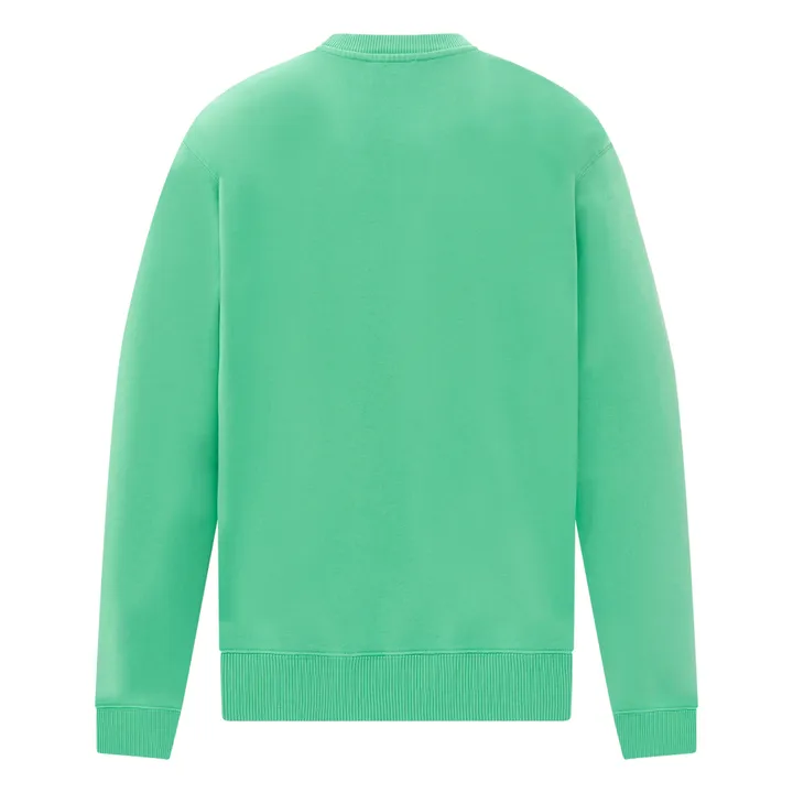 SMALLABLE BASICS Sweat Crewneck Homme Molleton Bio | Vert