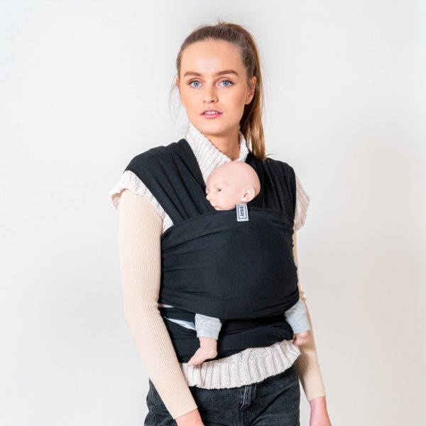Bykay Draagdoek Stretchy Deluxe - Black - Mt. M