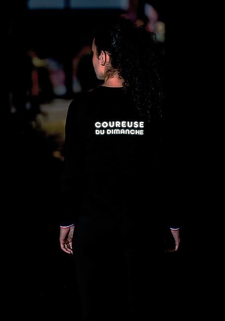 COUREUR DU DIMANCHE - T-SHIRT ML LE CDD REFLECHISSANT W
