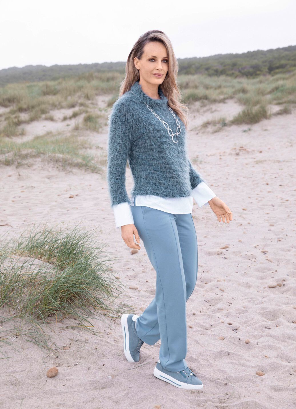 Pullover in 2-in-1-Optik