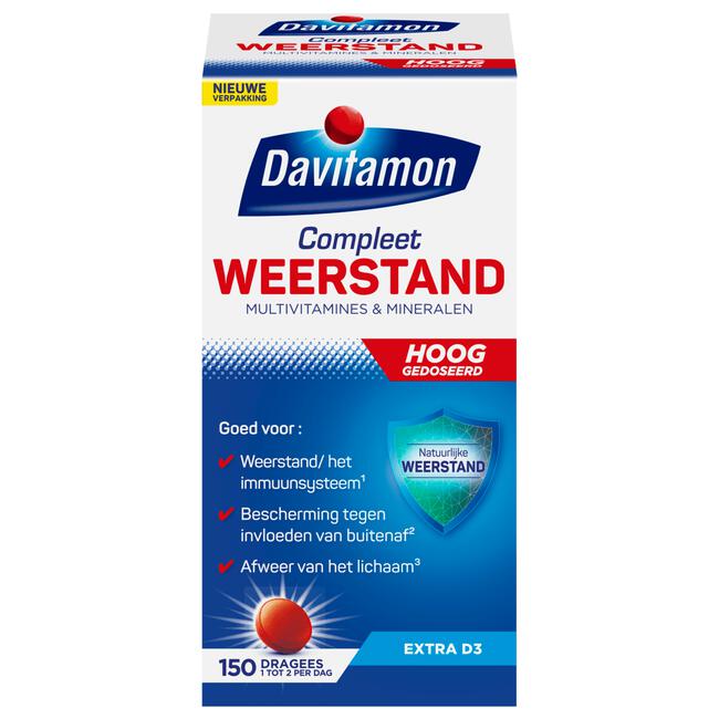 Davitamon Compleet Weerstand Forte Met VitamineC & D dragees