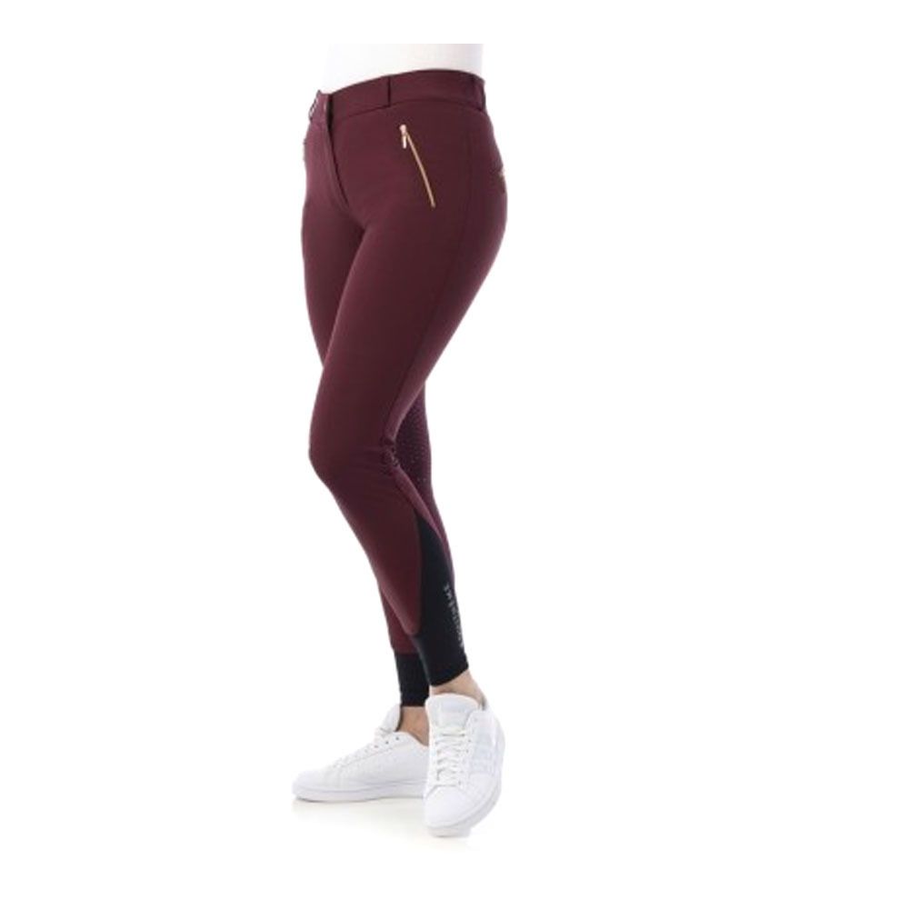 Equitheme KENYA - Pantalon siliconé Femme prune