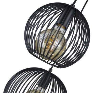 GAMMA hanglamp Nikki zwart Ø60 cm