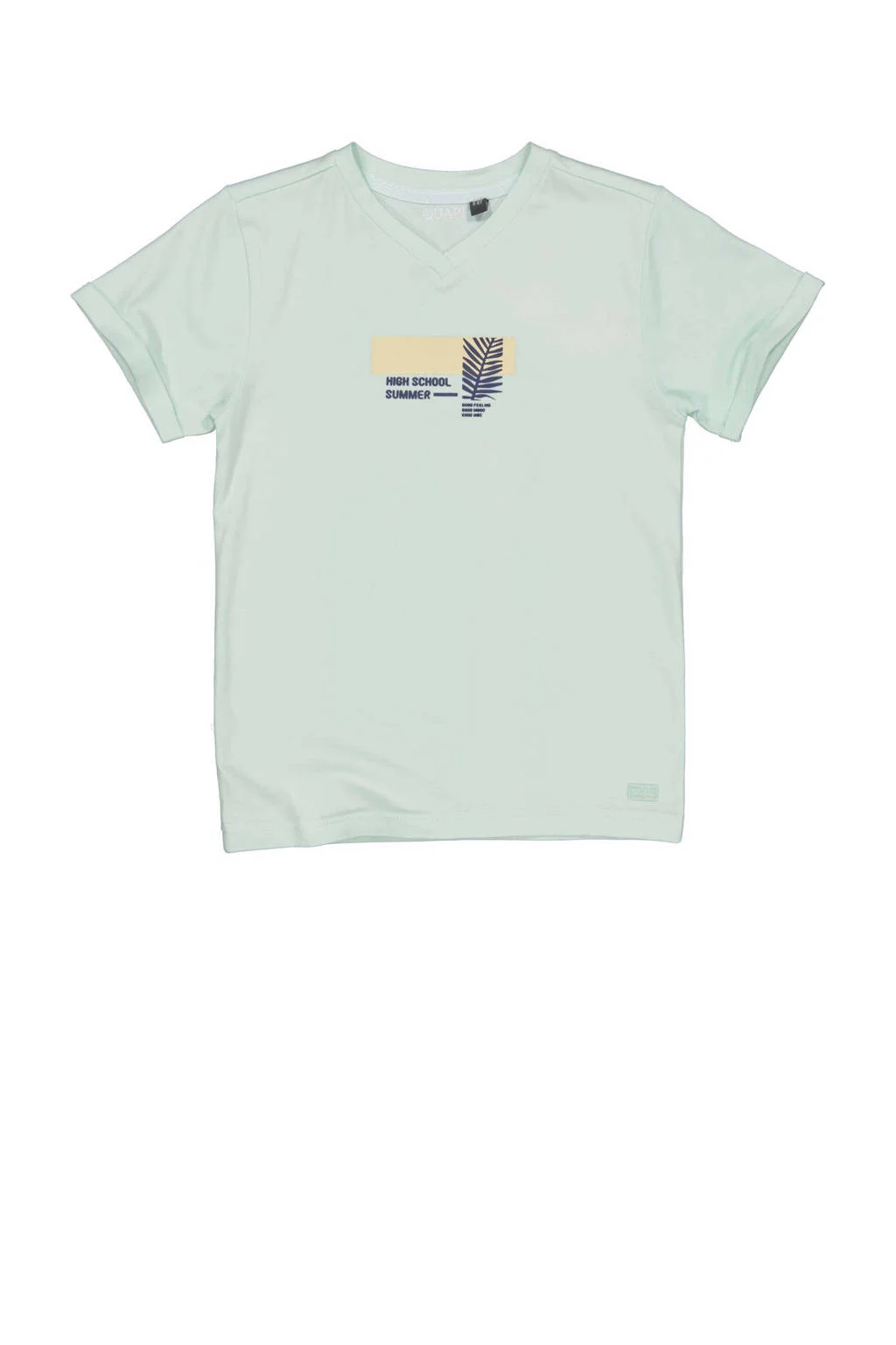 Quapi T-shirt BASTIJN lichtblauw