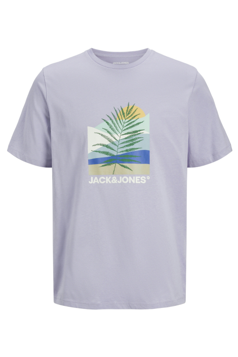 Jack & Jones paarse heren t-shirt