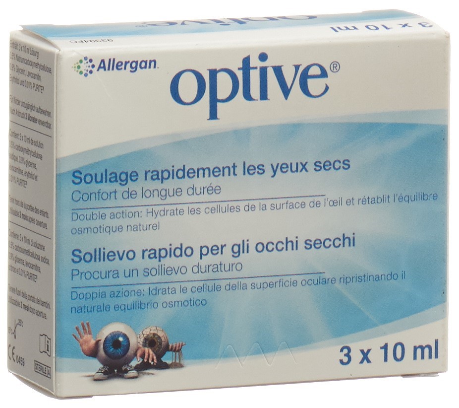 OPTIVE Augen-Pflegetropfen Gtt Opht Fl 10 ml