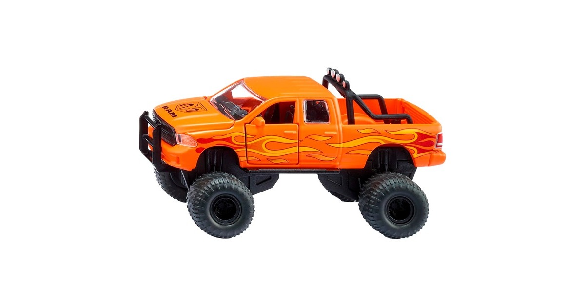 SIKUSuper - RAM 1500 met ballonbanden Modelvoertuig  (Schaal 1:50)