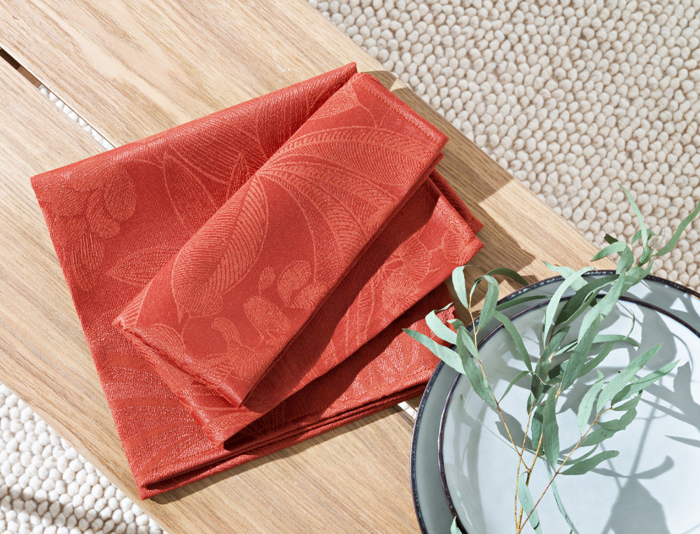 Lot de 2 serviettes de table-Dégustation