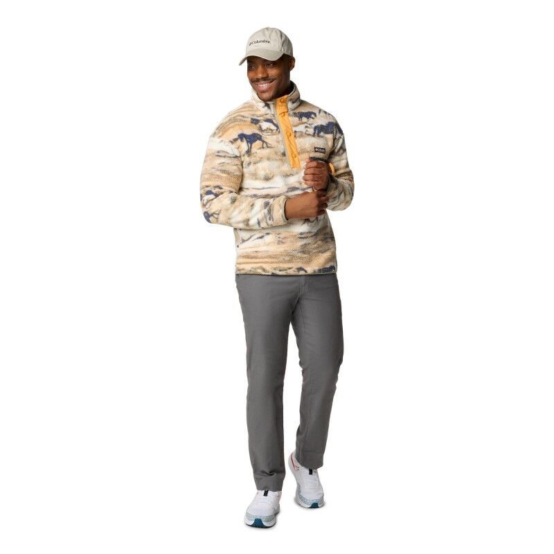 Helvetia II Printed Half Snap Fleece - Polaire homme