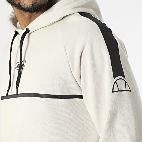 Sweat Capuche Buffino SLF15572 Beige Noir