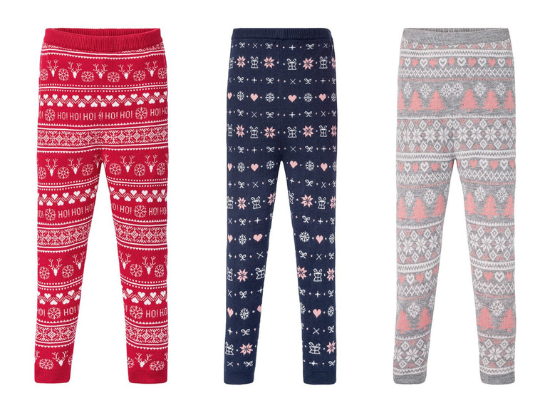 Gebreide legging voor peutermeisjes