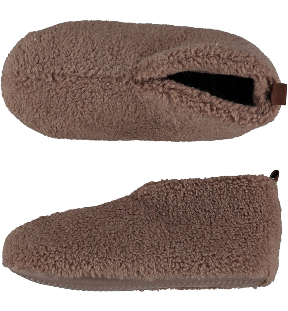 Apollo Slof Dames Teddy Beige 37/38 (1 paar)