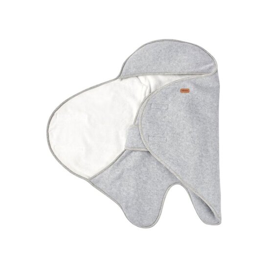 Babynomade® double polaire   Gris chiné        de               Béaba