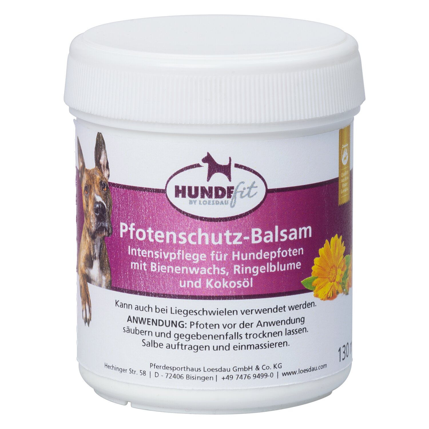 HUNDEfit by Loesdau Pfotenschutzbalsam  - 130 ml