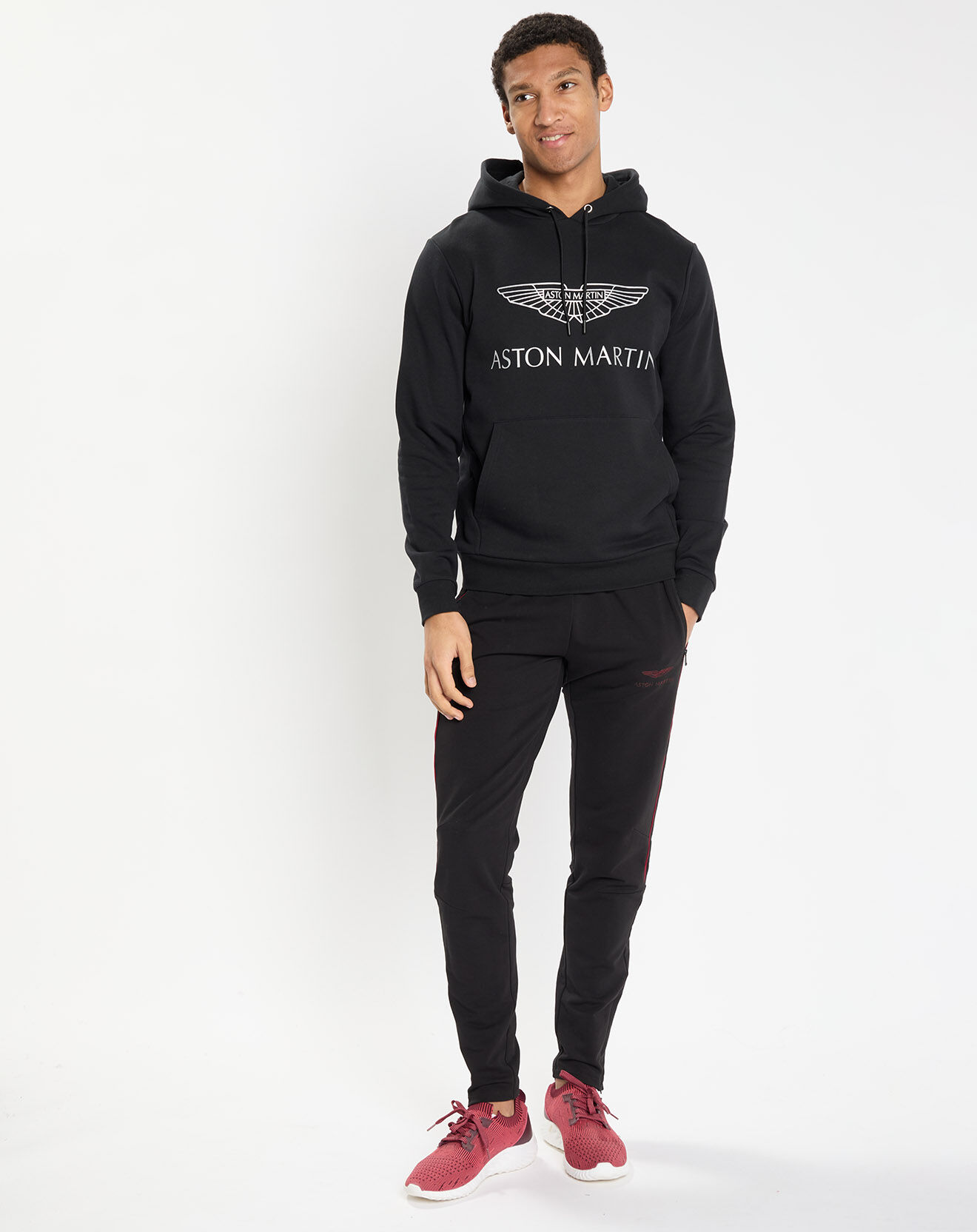 Hackett London Sweat à capuche Aston Martin Racing noir