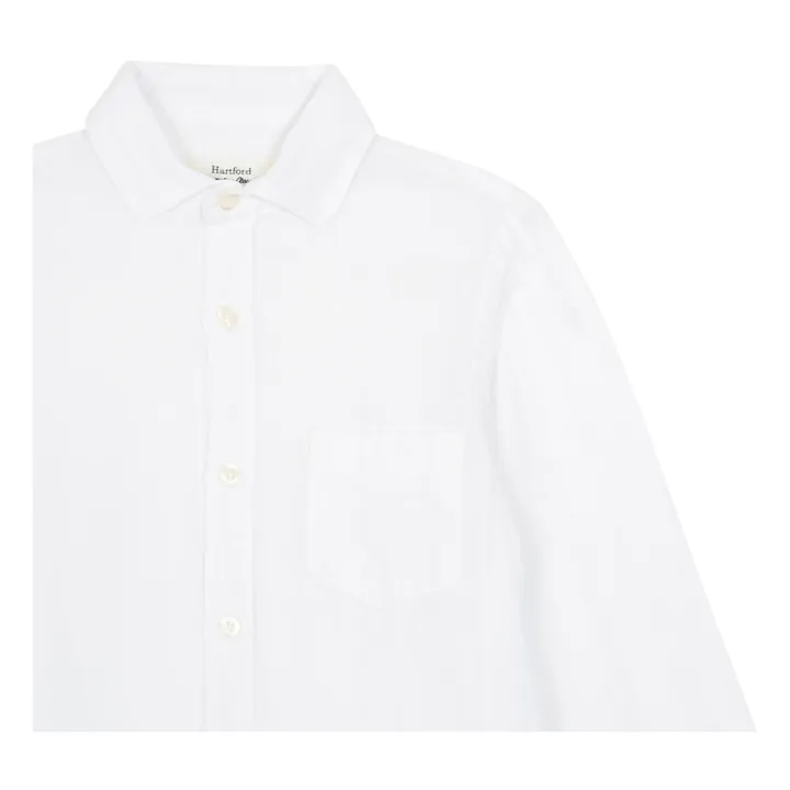Hartford Chemise Paul Pat Lin | Blanc