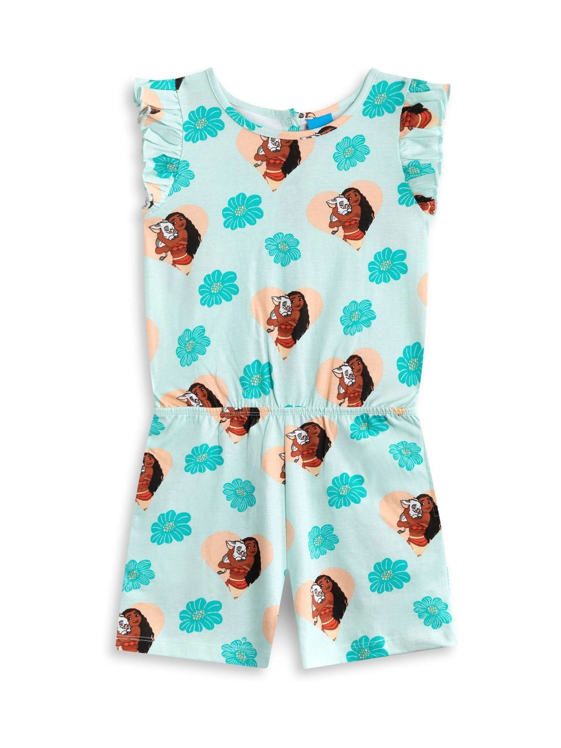Vanilla Underground Girls Disney Moana Sleeveless Playsuit
