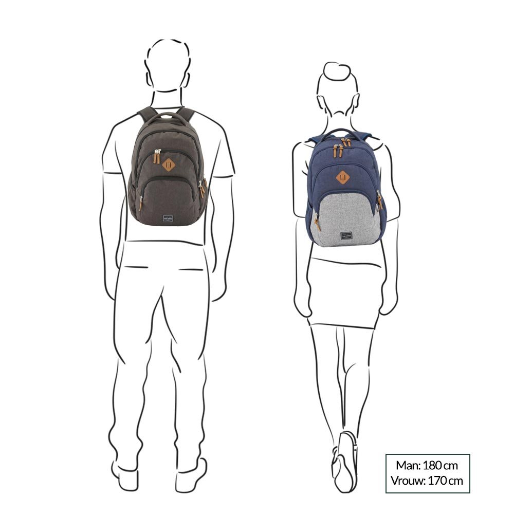 Travelite Basics Backpack Melange brown