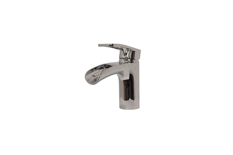 Mueller Alegra watervalkraan   klikwaste PVD-coating chroom