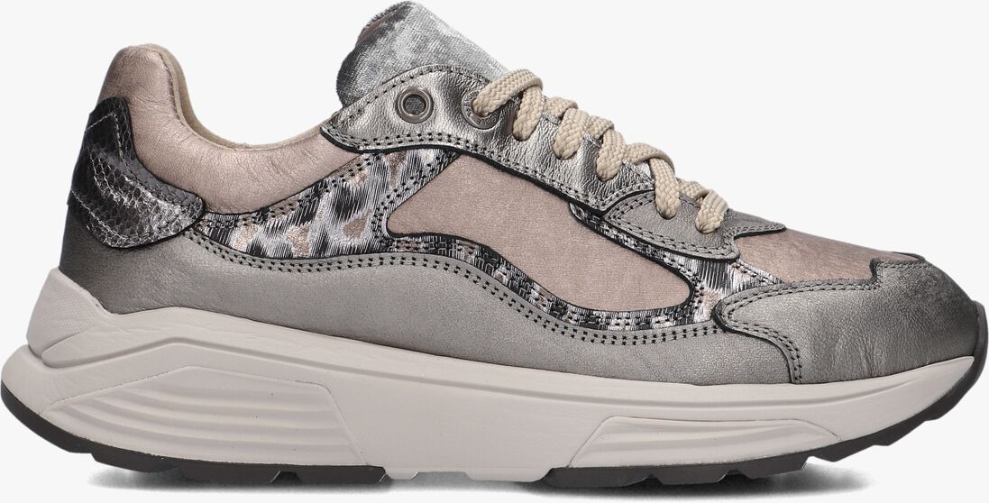 zilverkleurig xsensible lage sneakers milau