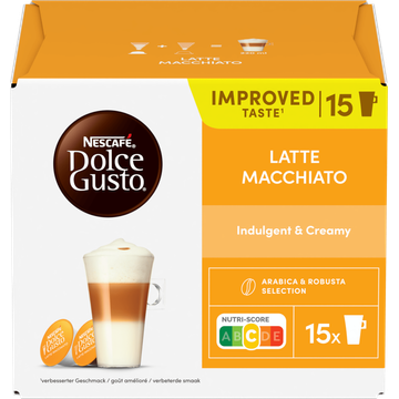 NESCAFÉ Dolce Gusto, Koffiecapsules Latte Macchiato, 30 cups, 343,5 gr