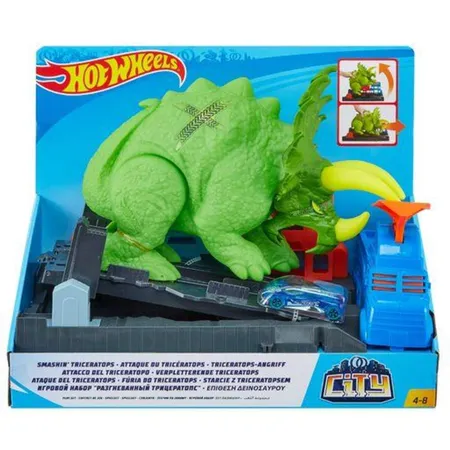 Hot Wheels Triceratops Angriff