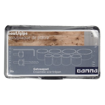 GAMMA gatenzaagset 11-delig