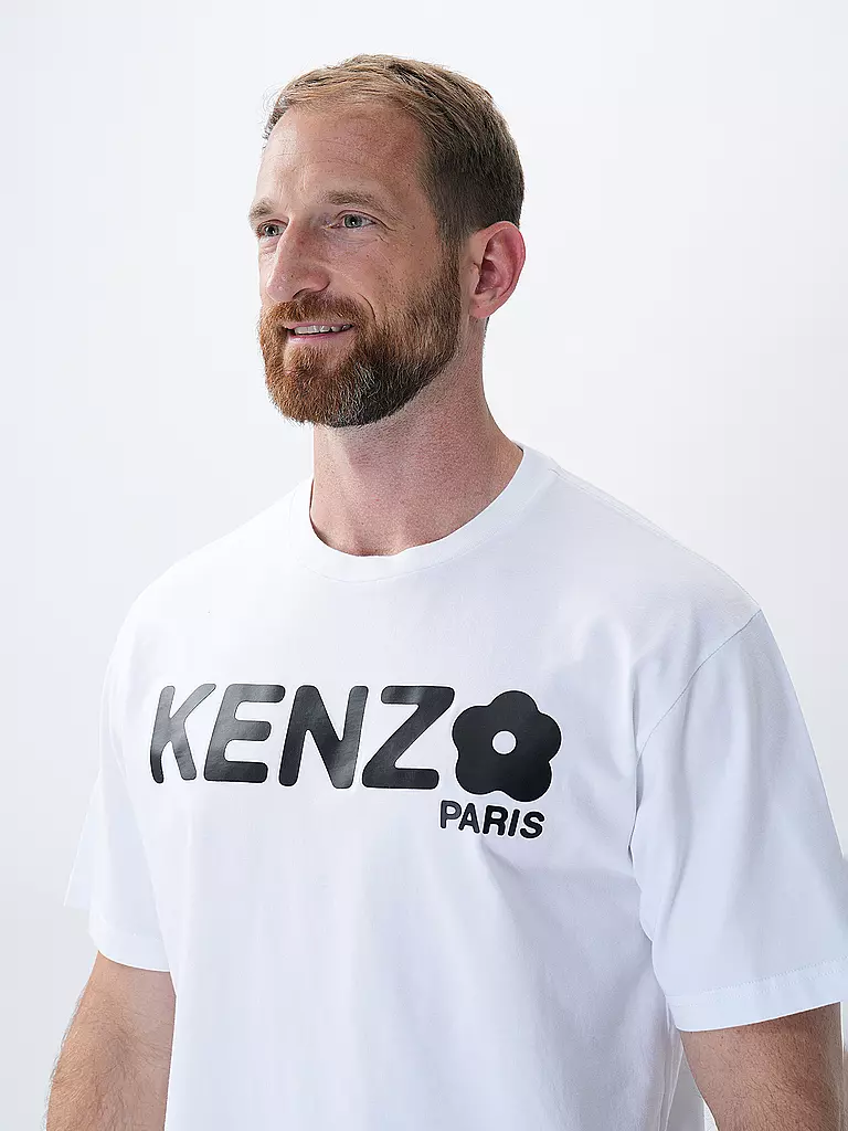 KENZO T-Shirt BOKE 2.0 weiss