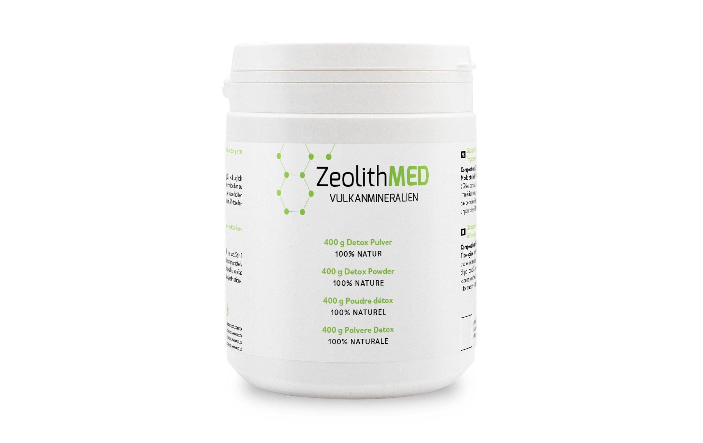 Vulkanmineralien Detox Pulver 400 gNatürliches Medizinprodukt
