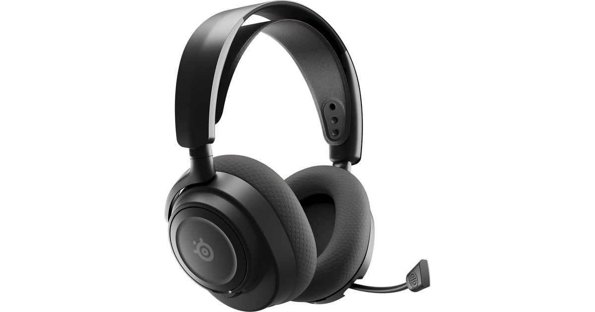 SteelSeriesArctis Nova 7X Wireless Gen 2 over-ear gaming headset  (Zwart, Pc, Xbox One, Xbox Series X|S, PlayStation 4/5, 2.4 GHz / Bluetooth, Tweedekans)