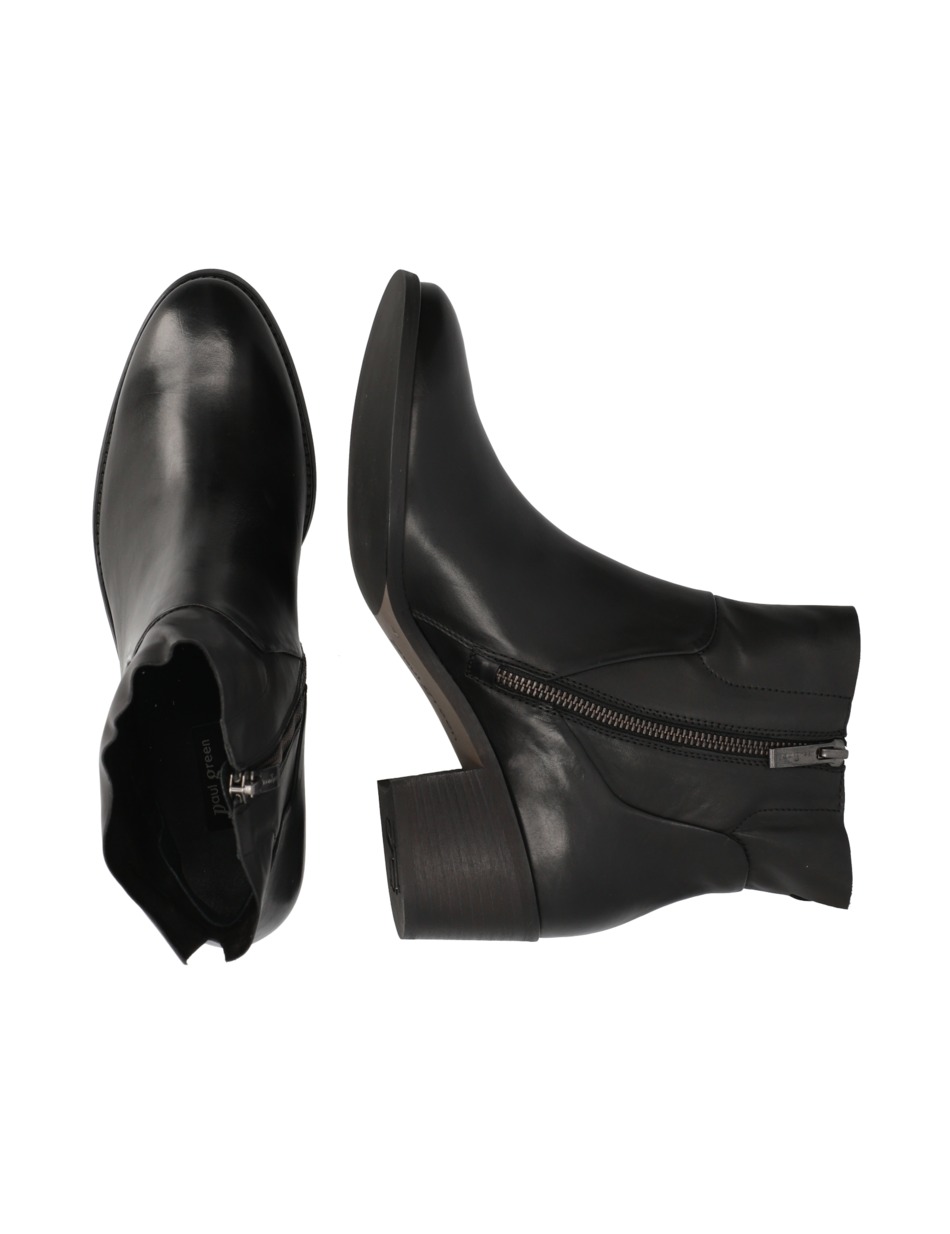 Glattleder Stiefelette