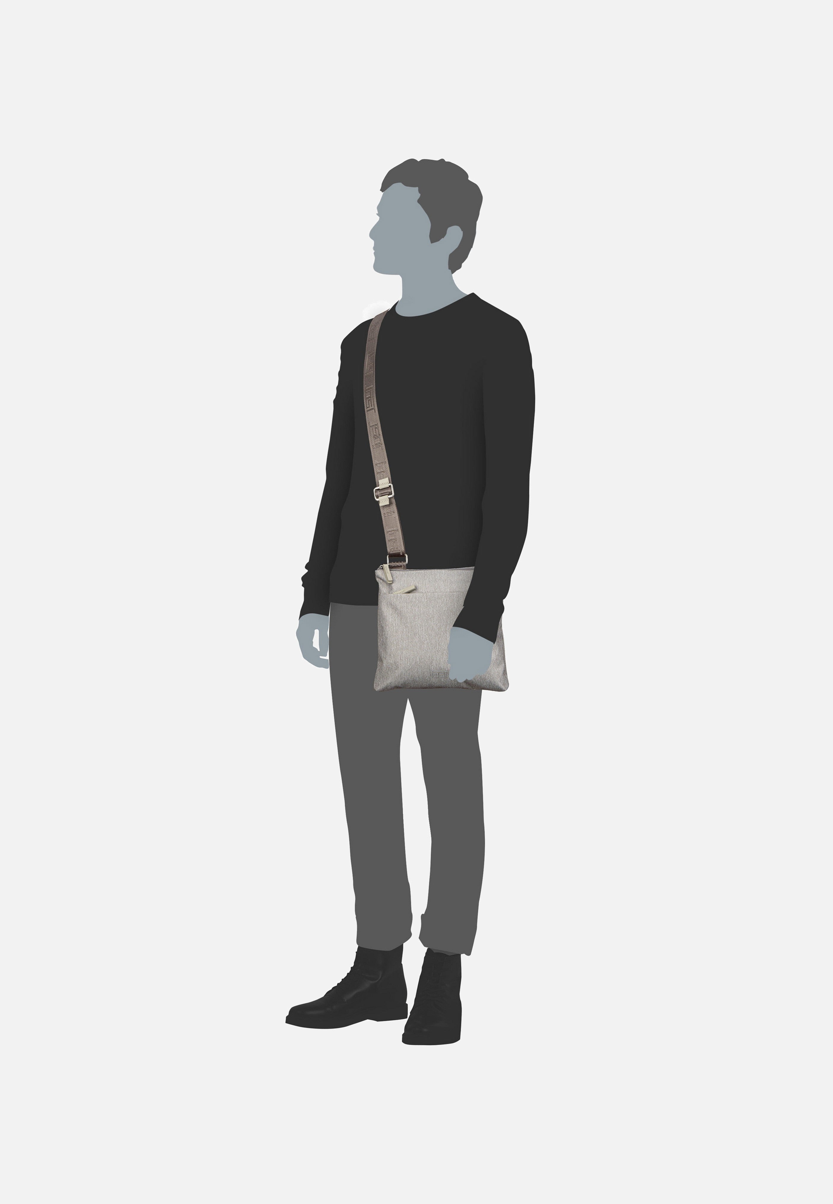 Bergen 1600 Hellgrau - Crossbody Bag