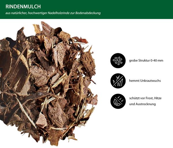 Dehner Rindenmulch grob, 50 l