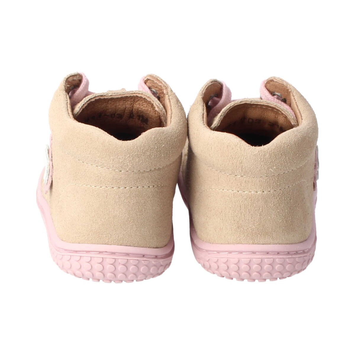 3011-03 ecru GECK velours leather laces Weite/M