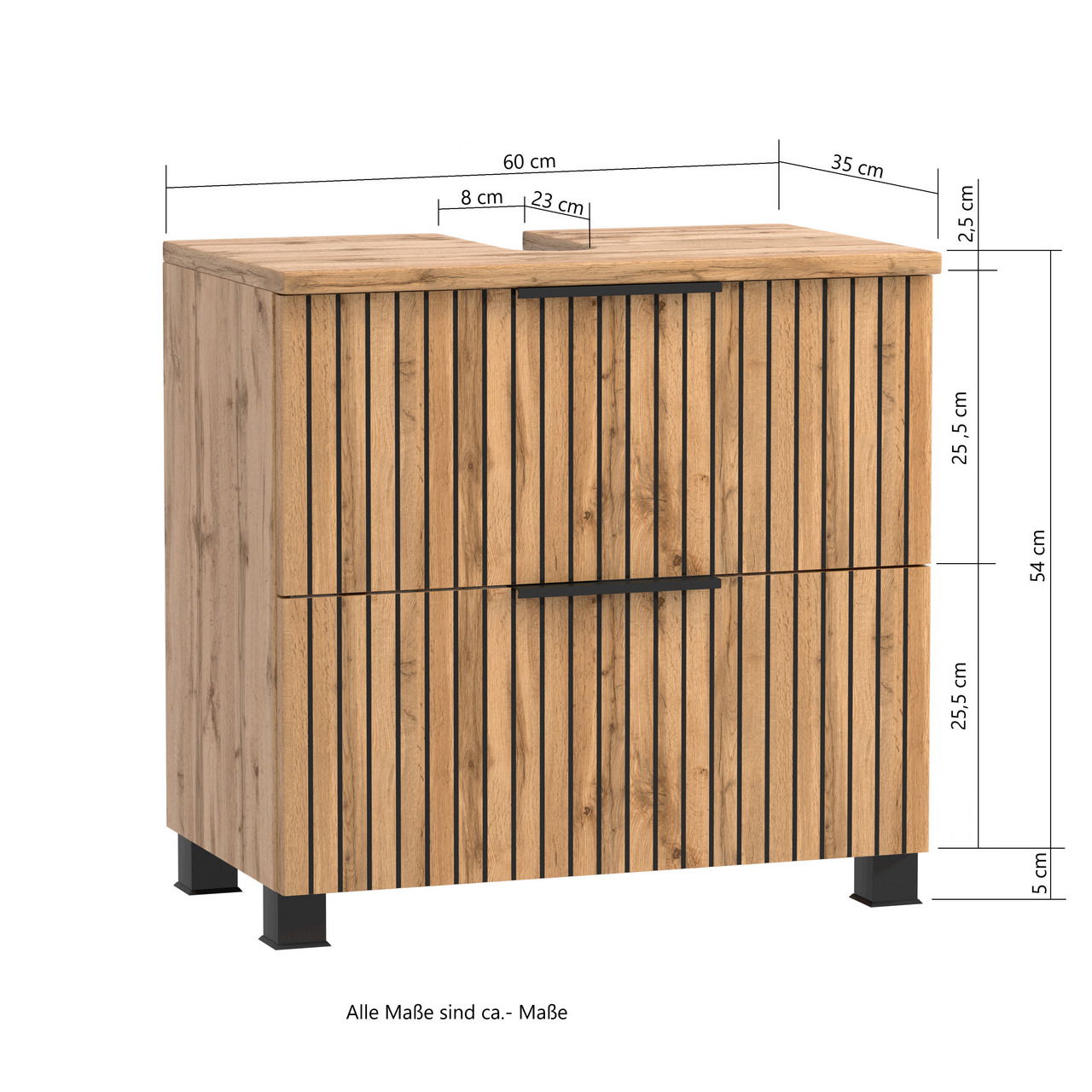 XORA Waschbeckenunterschrank LIVERPOOL