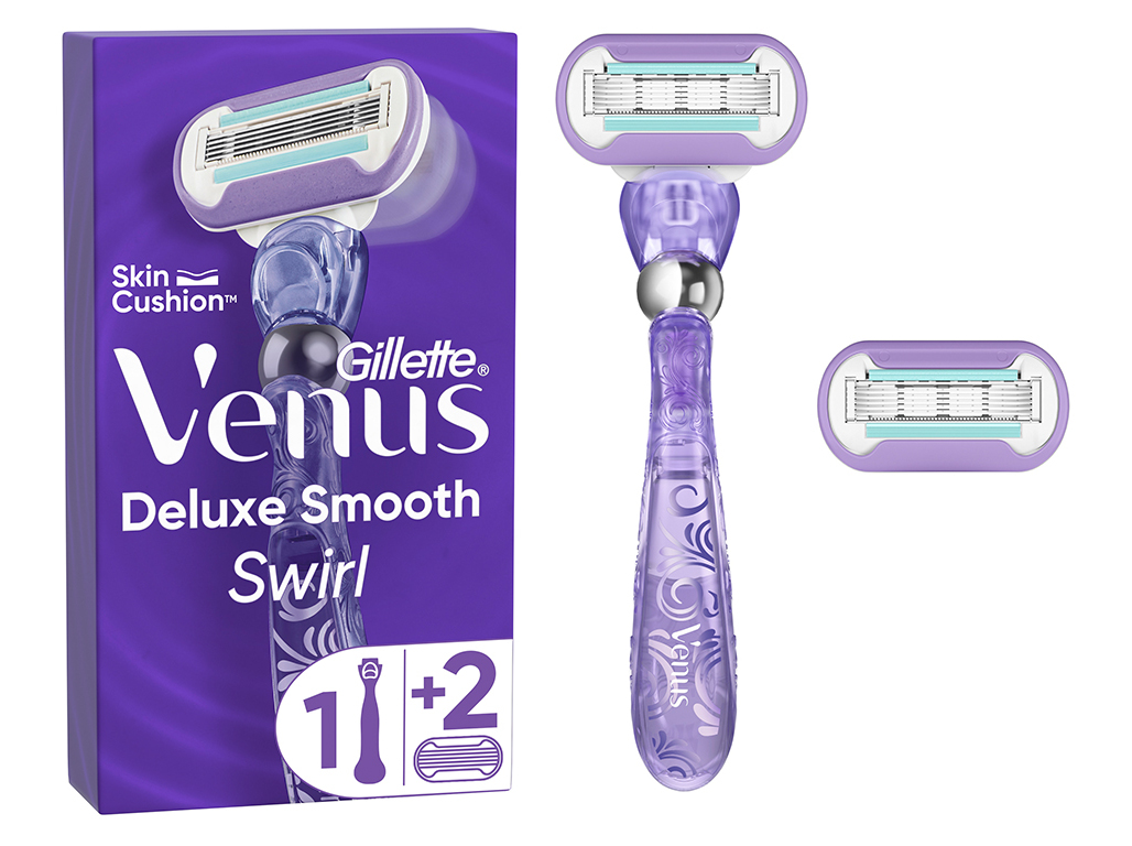 MÁQUINA DEPILATÓRIA VENUS DELUXE SMOOTH SWIRL  1REC