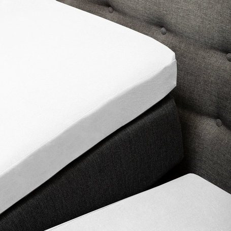 Hoeslaken Comfort Stretch - Splittopper - Wit