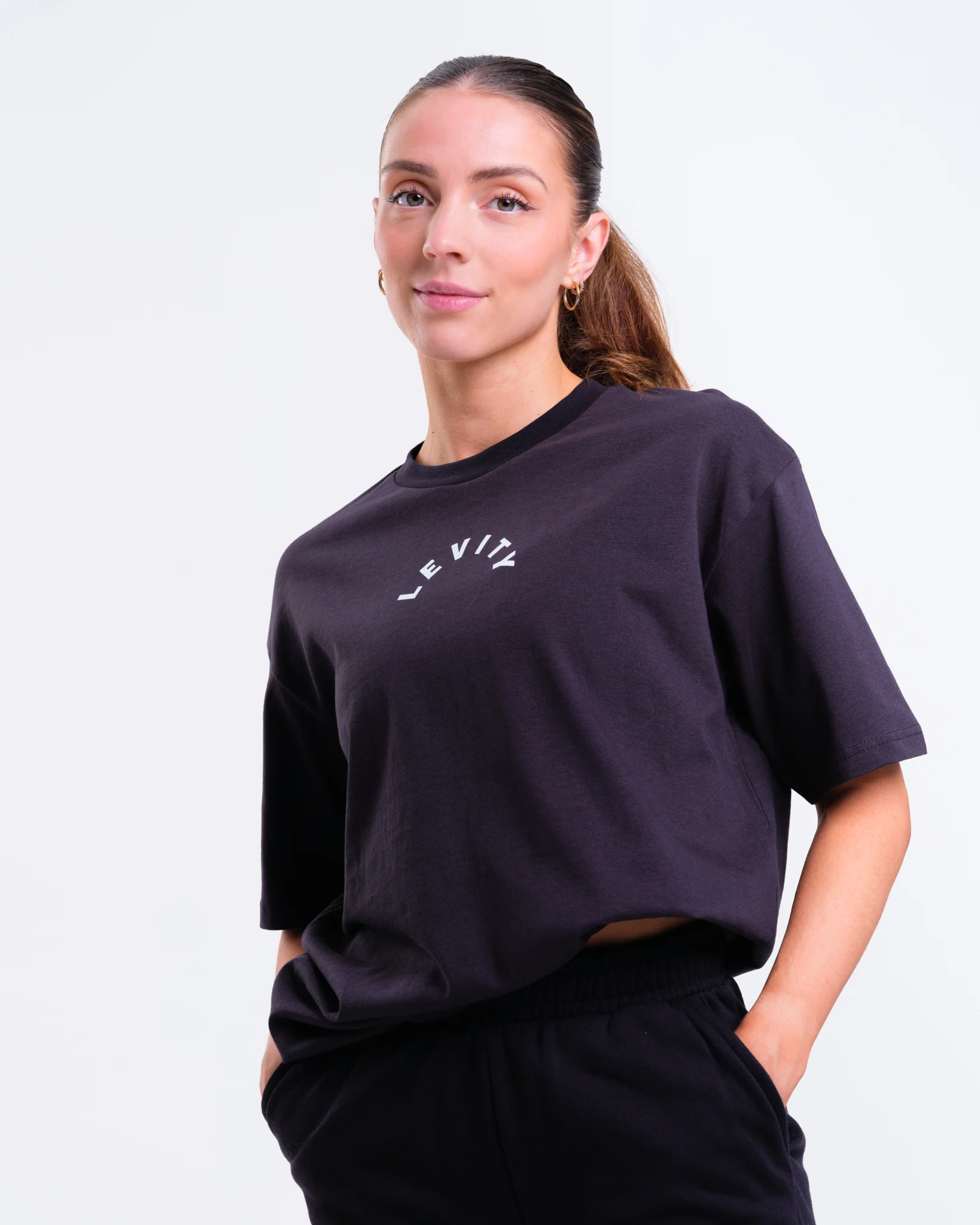 LEVITY Movement T-Shirt Black