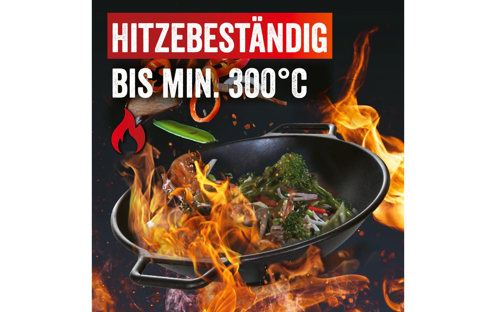 Grill-Wok Pure - 37 x44.5 x 11.5 cmGrill-Wok aus Gusseisen