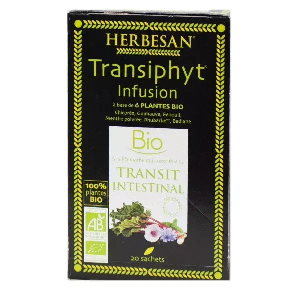Herbesan Transiphyt Infusão Orgânica 20 sachês