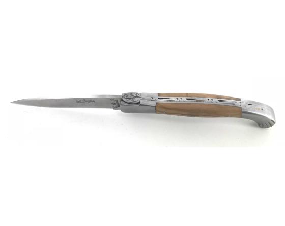 Le Voyageur - Olivier - 2 mitres Couteau de Poche par Thiers-Issard