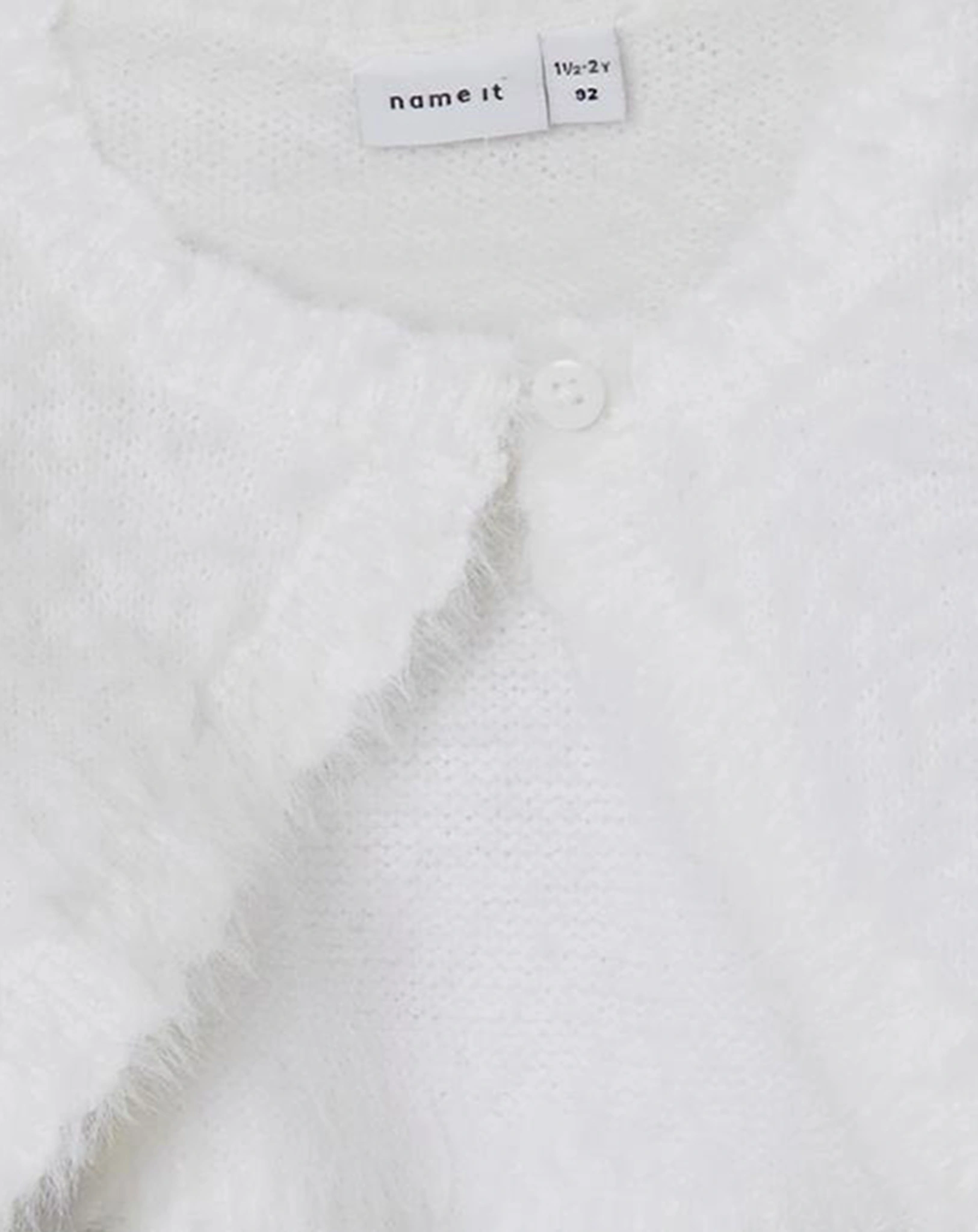 Bolero NMFROLIS PLÜSCH in bright white