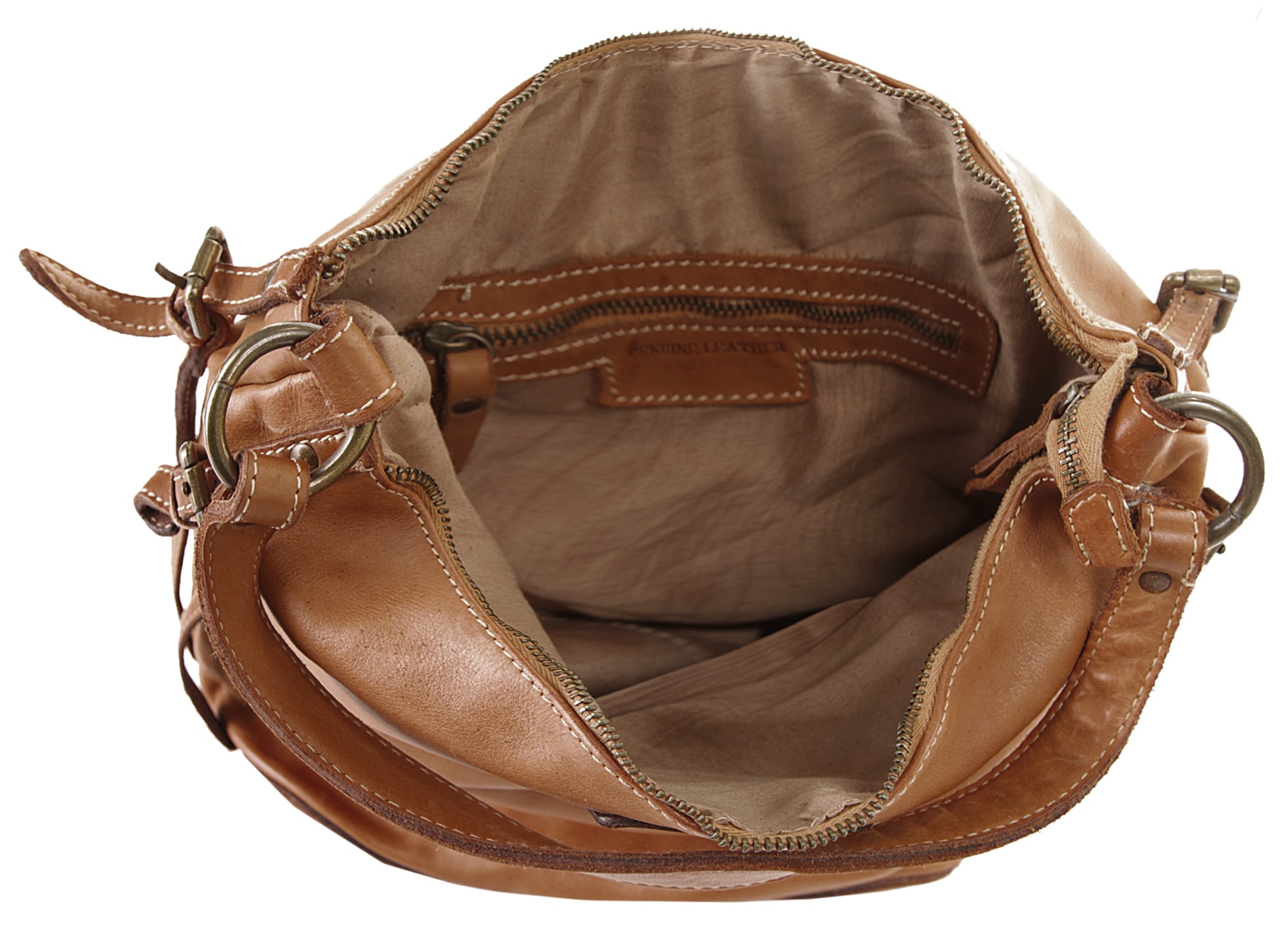 Cluty Umhängetasche echt Leder, Made in Italy