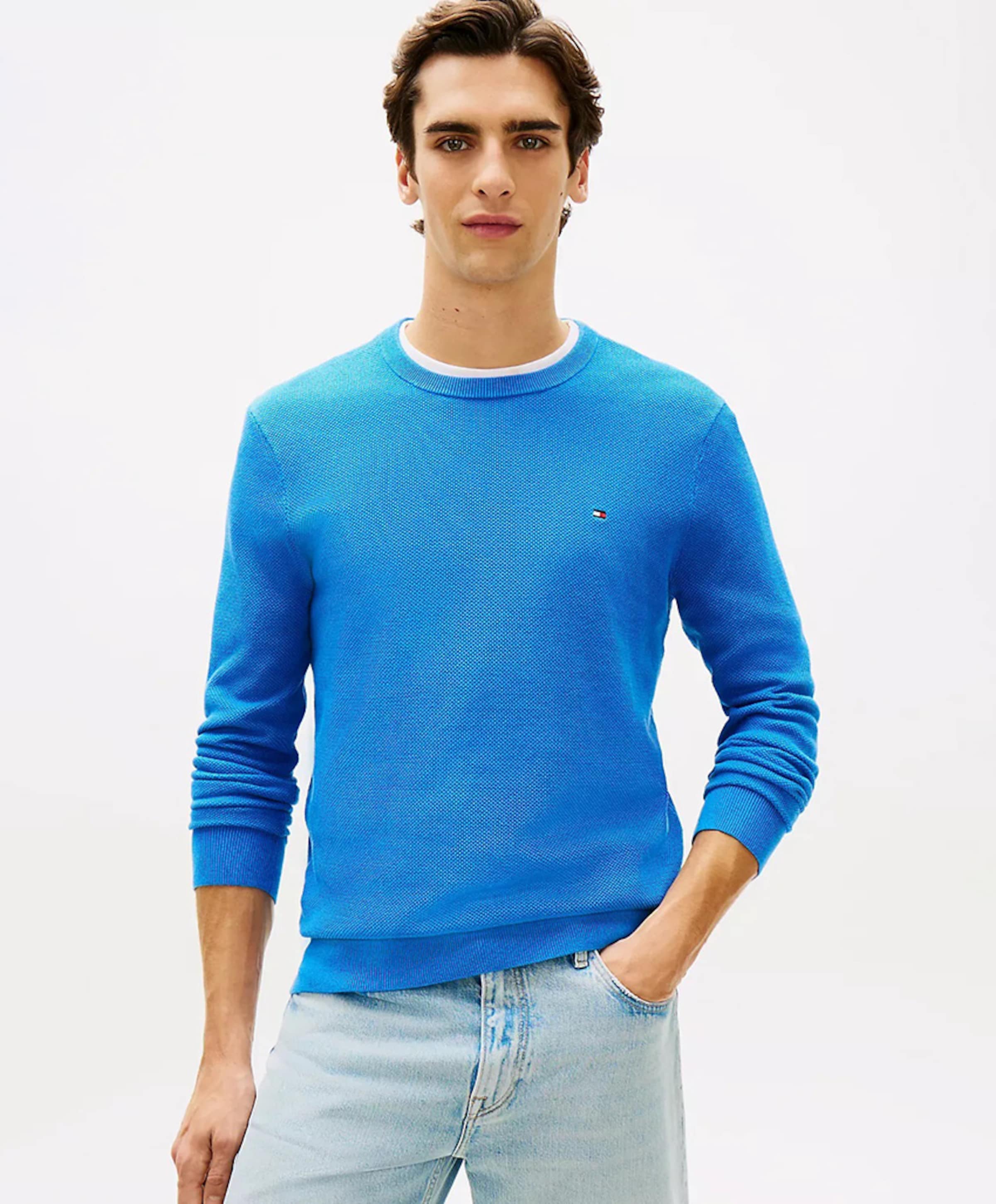 Tommy Hilfiger Heren trui blauw