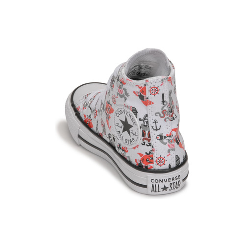 Converse - CHUCK TAYLOR ALL STAR PIRATES COVE HI - Blanc / Rouge