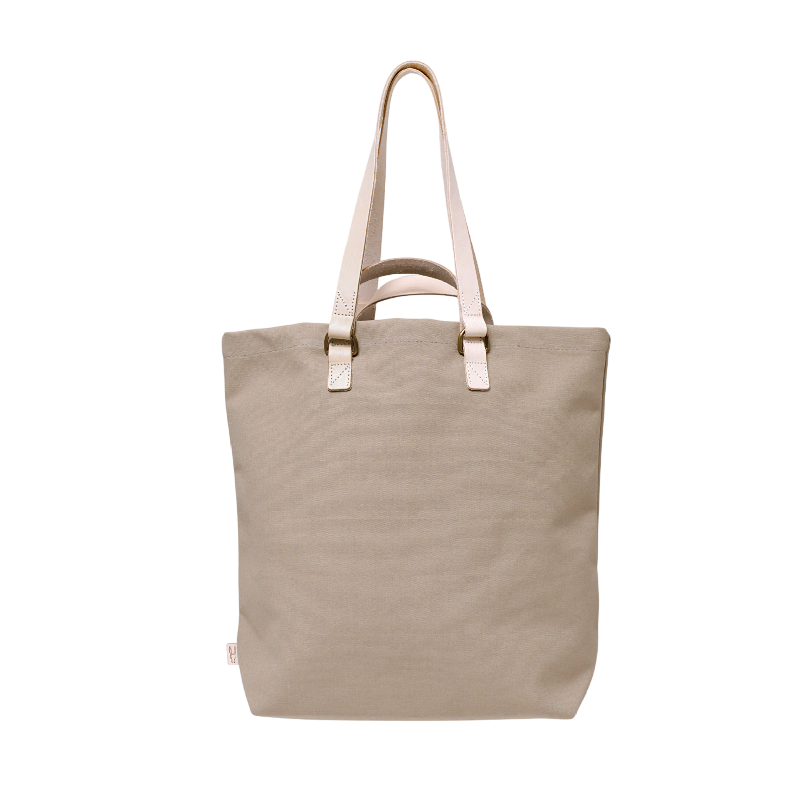 Shopper Sam Sand, Leder Natur
